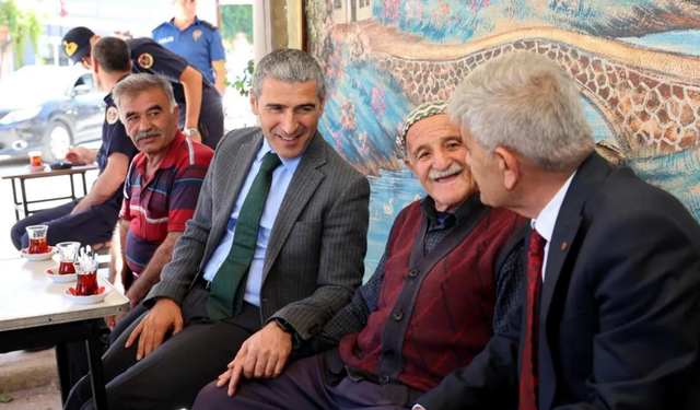 Vali Aktaş, Kızılören'de vatandaşlarla buluştu: Talep ve önerilerini dinledi