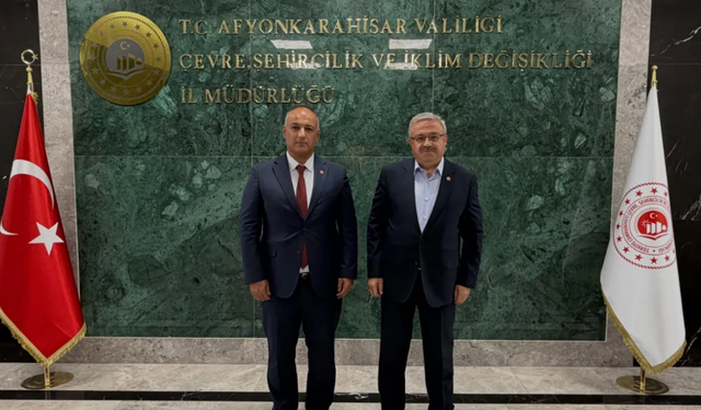 Milletvekili Yurdunuseven'den yeni İl Müdürü Melih Melik Kara'ya ziyaret