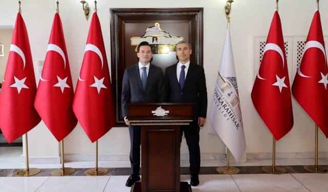 Göç İdaresi Başkanı Muhammet Selami Yazıcı, Vali Aktaş'ı ziyaret etti