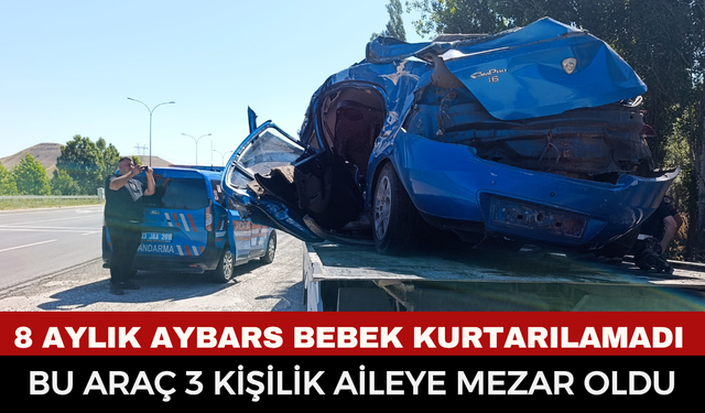 Afyonkarahisar’da Yürekleri Yakan Kaza: Anne ve Babasının Ardından 8 Aylık Aybars Bebek de Yaşam Mücadelesini Kaybetti