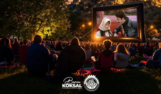Afyon'da yaz akşamları sinema keyfi başlıyor: "Selvi Boylum Al Yazmalım" ücretsiz seyredilecek