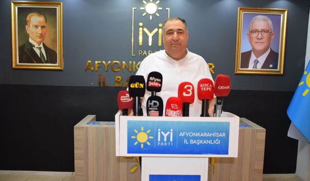 İYİ Parti İl Başkanı Mısırlıoğlu'ndan çok konuşulacak LGS, tarım ve Trump çıkışı!