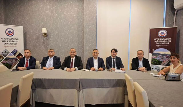 Milletvekili Arslan AFSÜ'yü ziyaret etti: Termal Sağlık Köyü projesi masaya yatırıldı