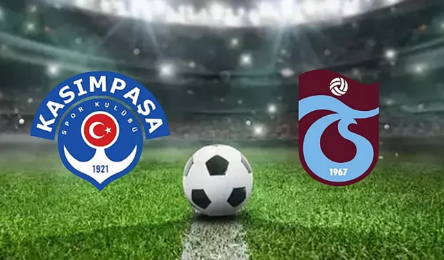Kasımpaşa Trabzonspor maçı ne zaman, saat kaçta ve hangi kanalda?