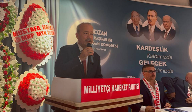 Milletvekili Taytak, MHP Kozan İlçe Kongresi'ne katıldı