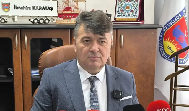 Başkan Karataş'tan sert çıkış: "Şoför esnafı artık dayanma noktasını aşmıştır"