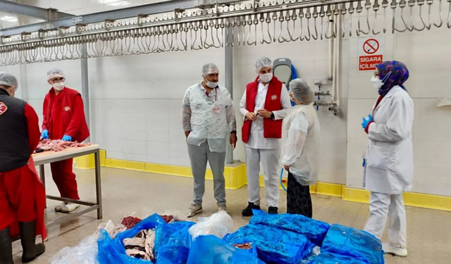 Afyonkarahisar'da et işleme tesisleri mercek altında