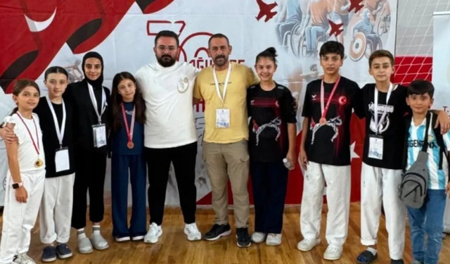Erkmen’in genç taekwondocularından Kütahya’da dikkat çeken başarı