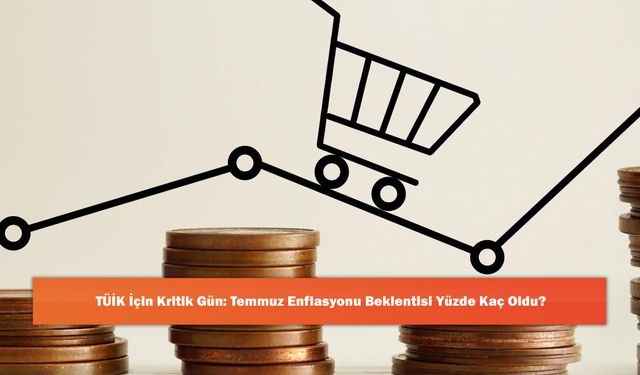 TÜİK İçin Kritik Gün: Temmuz Enflasyonu Beklentisi Yüzde Kaç Oldu?