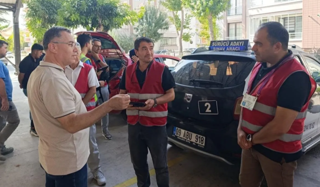 Müdür Altınkaynak’tan MTSK sınav alanlarına yakın takip