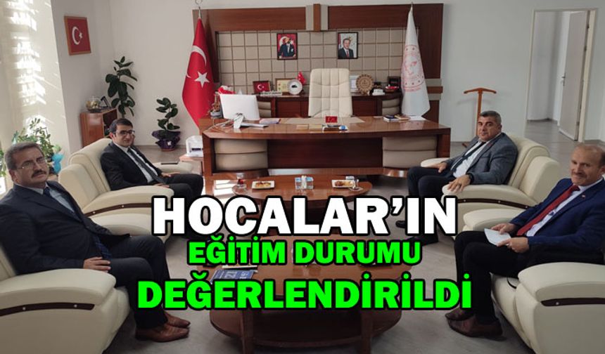 Hocalar’ın eğitim durumu değerlendirildi