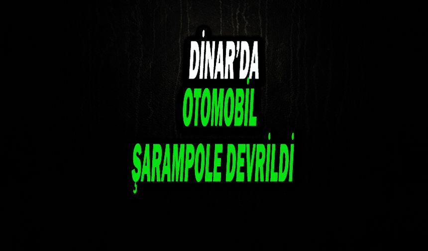 Otomobil Şarampole Devrildi