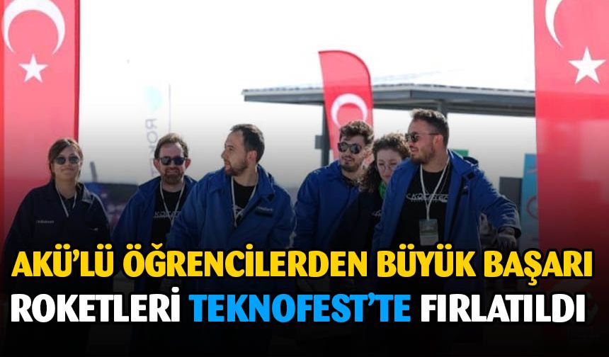 Roketleri Teknofest 2024'te fırlatıldı