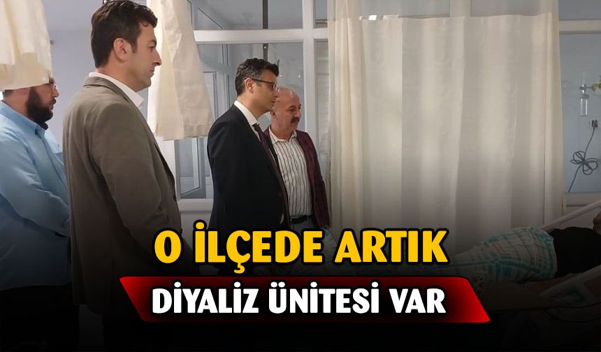 Sinanpaşa Devlet Hastanesi’nde diyaliz merkezi hizmete girdi