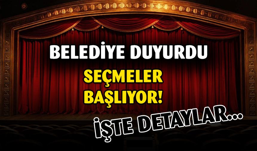 Oyuncu Seçmeleri Başlıyor...