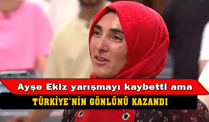 MasterChef Ayşe yarışmadan elendi!