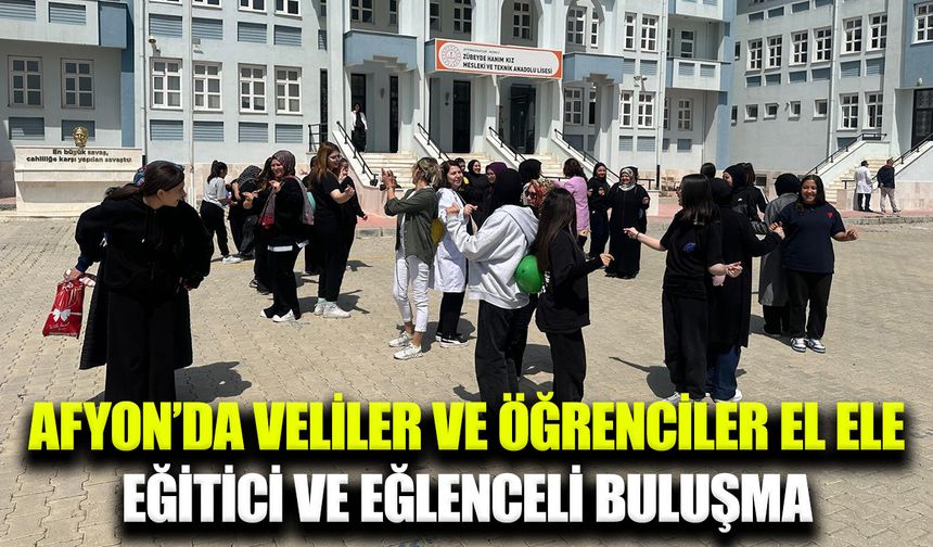 Afyonkarahisar’da okul-veli iş birliği fark yarattı