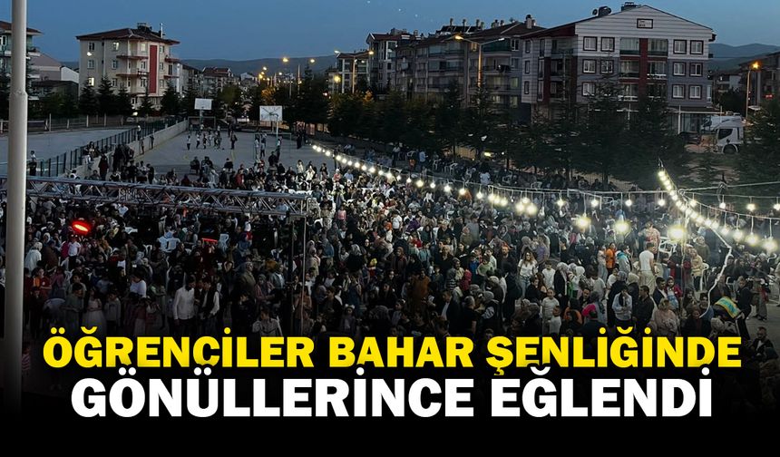 Şehit Murat Saraç İlkokulu’nda bahar şenliği coşkusu
