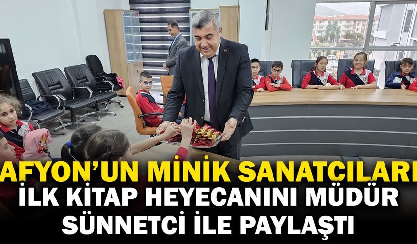 Minik Sanatçıların İlk Kitap Heyecanı!