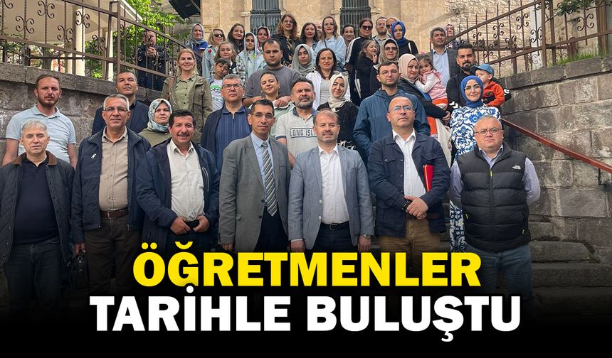 Afyonkarahisar’da Öğretmenler Tarihle Buluştu