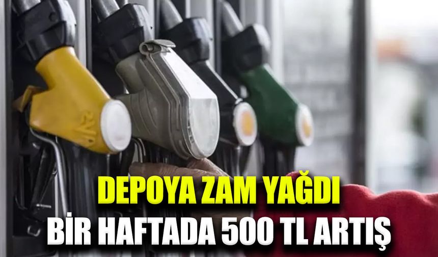 Akaryakıta tarihi zam: 1 haftada 500 tl’lik ek fatura