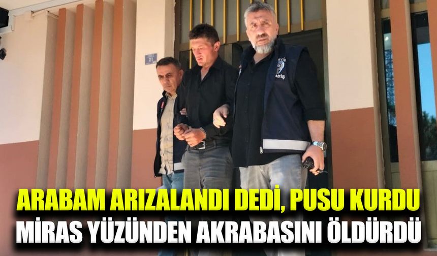 Miras kavgası yüzünden halasının kocasını öldürdü