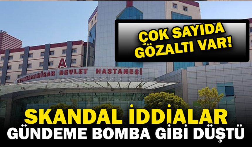 Tefecilik ve Kaçak İlaç İddiası: Hastanede Gözaltı Dalgası