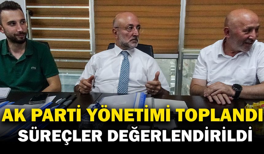 AK Parti Afyonkarahisar Teşkilatı Haftalık Olağan Toplantısını Gerçekleştirdi