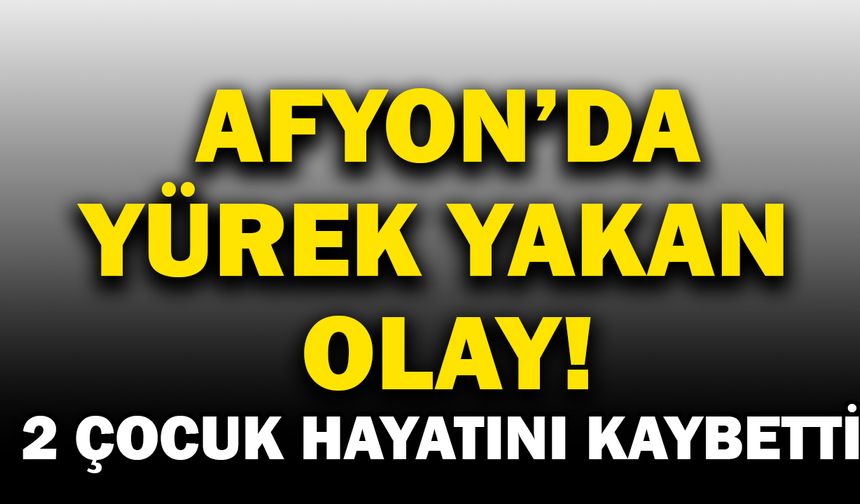 Afyonkarahisar’ın İhsaniye İlçesinde Gölete Giren 2 Çocuk Hayatını Kaybetti