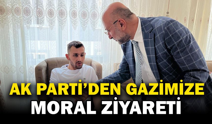 AK Parti Afyonkarahisar Teşkilatından Gazi Askerimize Ziyaret