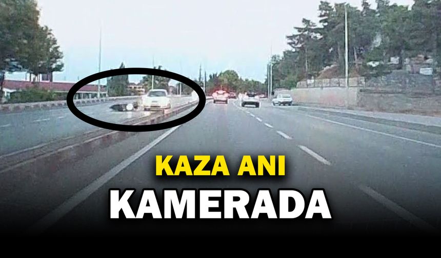 Otomobil ile motosiklet çarpıştı: 1 yaralı