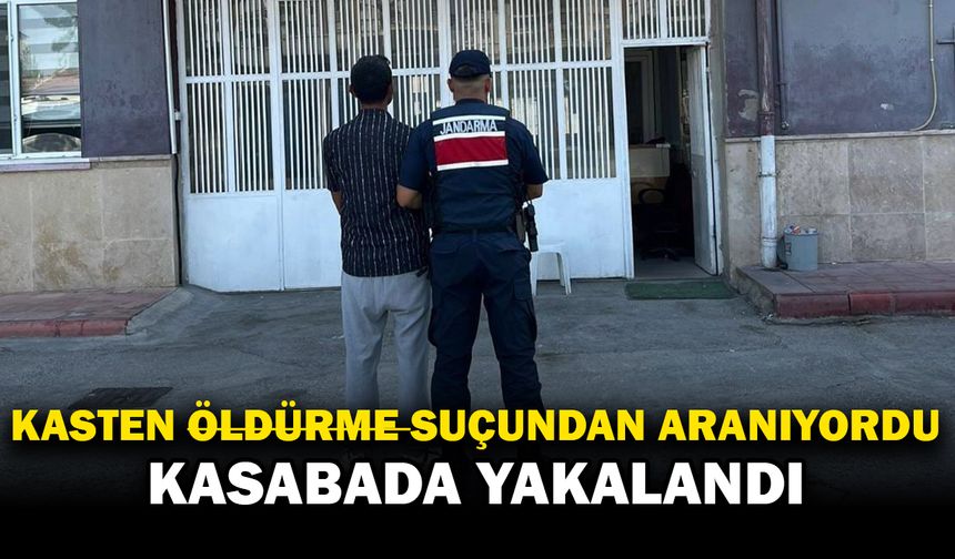 Kasten Öldürme Suçundan Aranan Şahıs Jandarma Tarafından Yakalandı