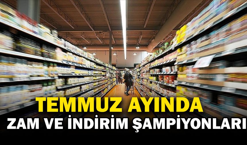Doğal Gaz Uçtu, Patates Ucuzladı! TÜİK Temmuz Ayı Zam ve İndirim Şampiyonlarını Açıkladı
