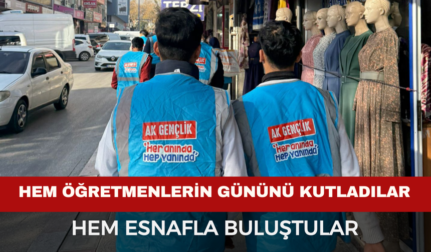 AK Gençlik’ten 24 Kasım Kapsamında İkili Ziyaret Programı