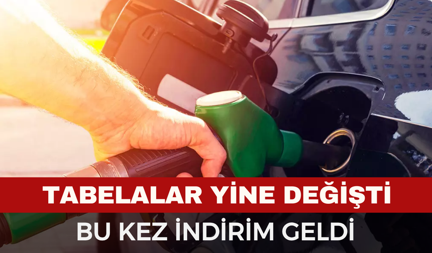 Akaryakıt Tabelasında Çifte İndirim