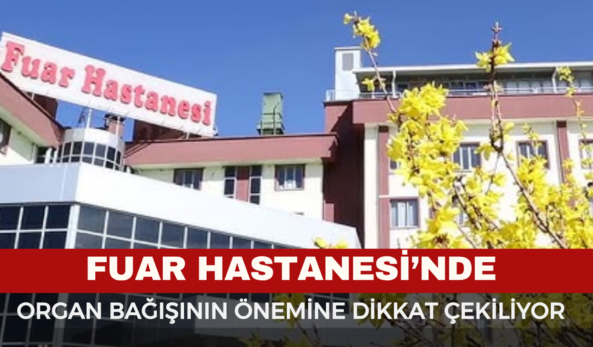 Afyon Özel Fuar Hastanesi Farkındalık Standı Kurdu