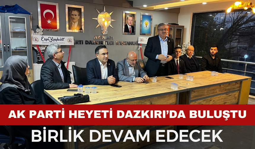 AK Parti heyetinden Dazkırı'ya Ziyaret