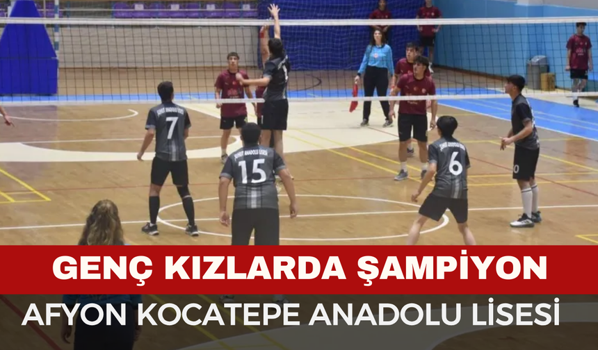 Okul Sporları Voleybol Müsabakaları Afyonkarahisar’da Sona Erdi