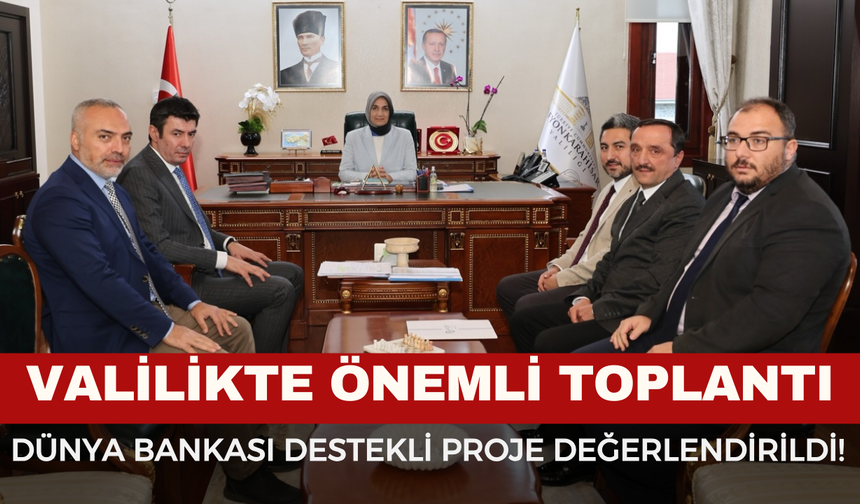 Afyonkarahisar'da Valilikte Önemli Toplantı