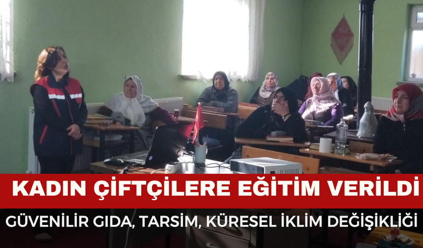 Afyonkarahisar’da Kadın Çiftçilere Kapsamlı Eğitim