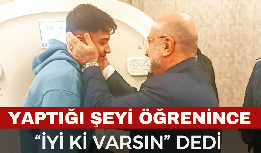 Başkan Şahin'den Kahraman Öğrenciye Tebrik