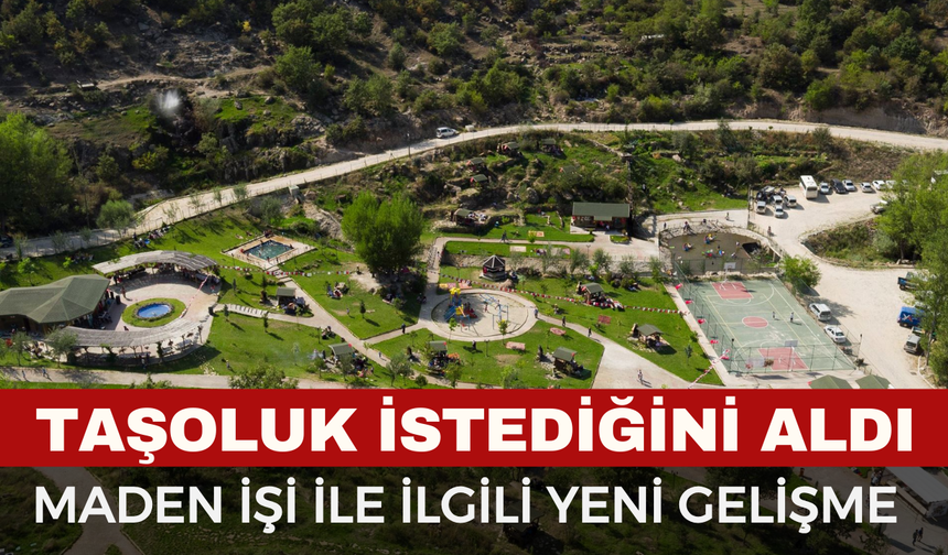 Taşoluk’taki Maden Faaliyetine Durdurma Kararı