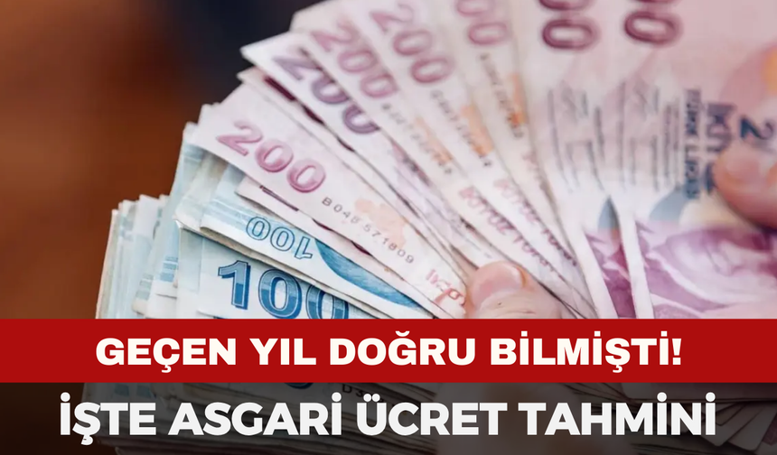 Dünyaca Ünlü Bankadan 2026 Asgari Ücret Tahmini