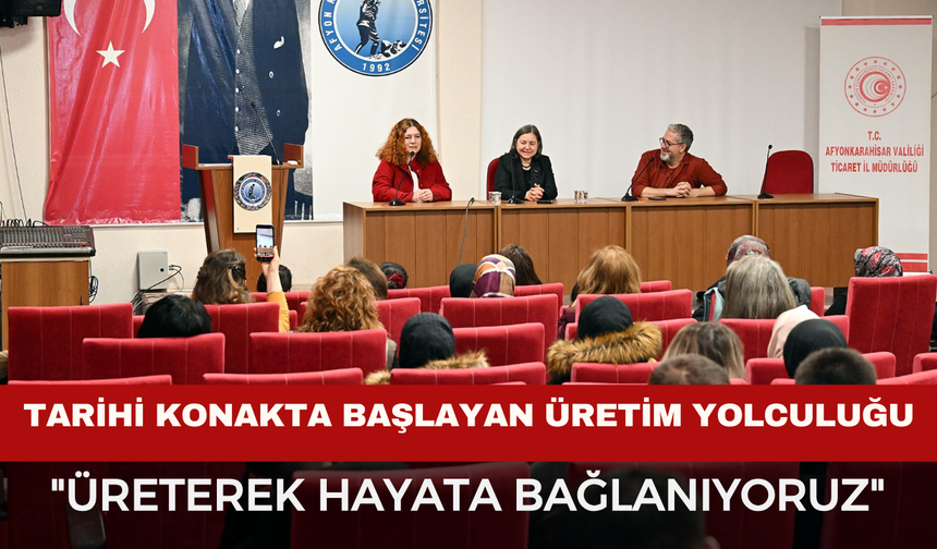 Umay Kadın Kooperatifi Üyeleri Üretim Yolculuklarını Anlattı