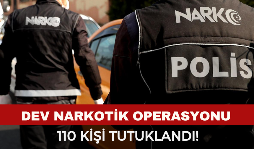 Afyonkarahisar’ın da İçinde Bulunduğu 29 İlde Dev Narkotik Operasyonu