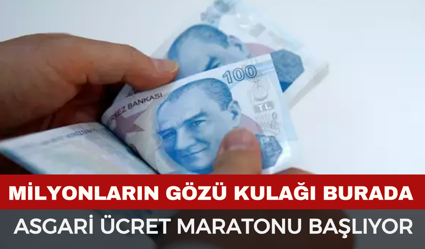 Asgari Ücret İçin Kritik Gün !