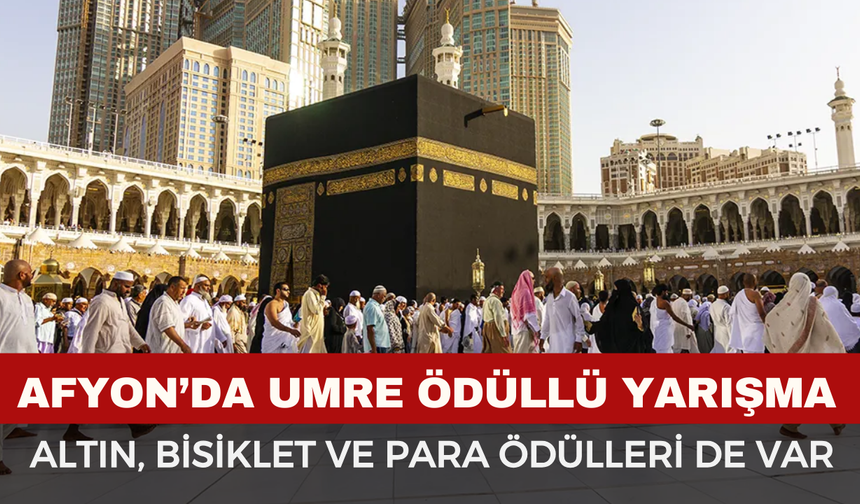 Bu Yılın Büyük Ödülü UMRE! Başka Ödüller De Var...