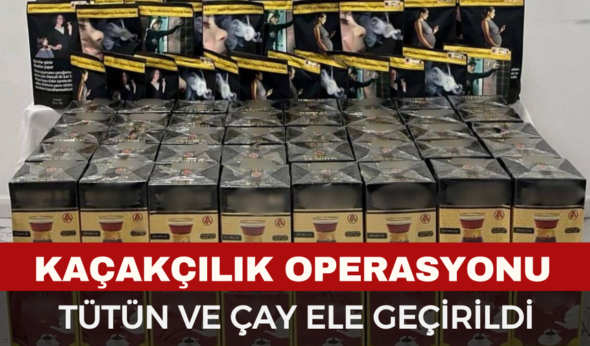 Afyonkarahisar Jandarması'ndan Kaçakçılık Operasyonu