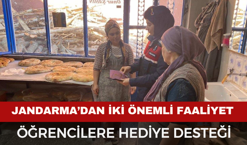 Jandarma’dan İki Önemli Faaliyet