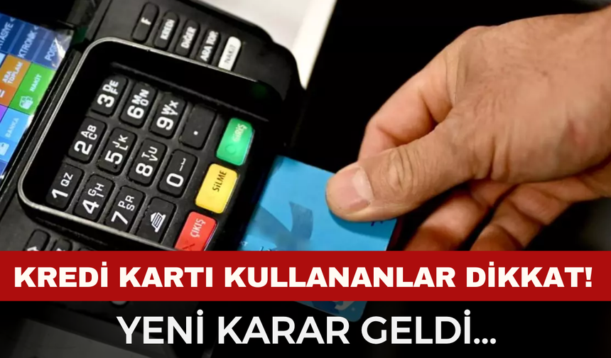 TCMB’den Kredi Kartı Faizi Kararı
